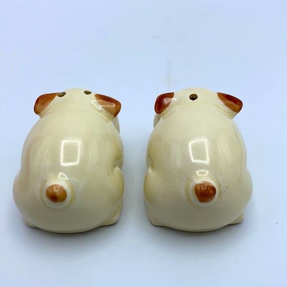 Vintage PIGS Salt & Pepper Shakers - MADE in JAPAN - Picture 5 of 7
